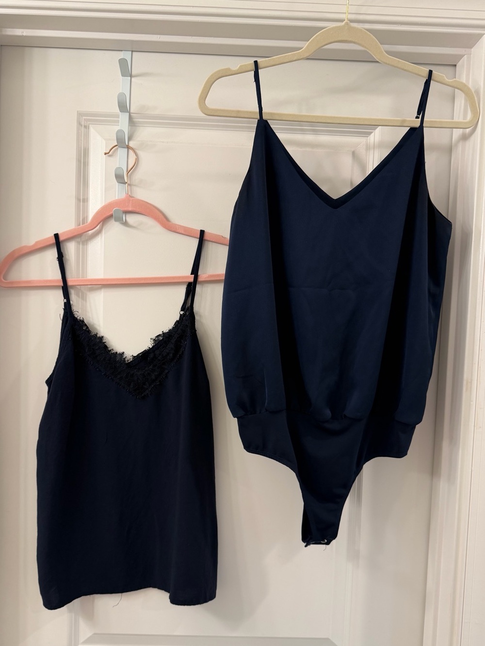 Altar'd State Bodysuit and Abercrombie and Fitch Lace Tank Navy Size Small